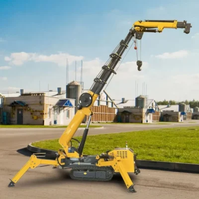 Mini Guindaste Aranha Multifuncional 3T 5T 8T, com Dupla Alimentação Diesel e Elétrica, Autopropelido (depósito)