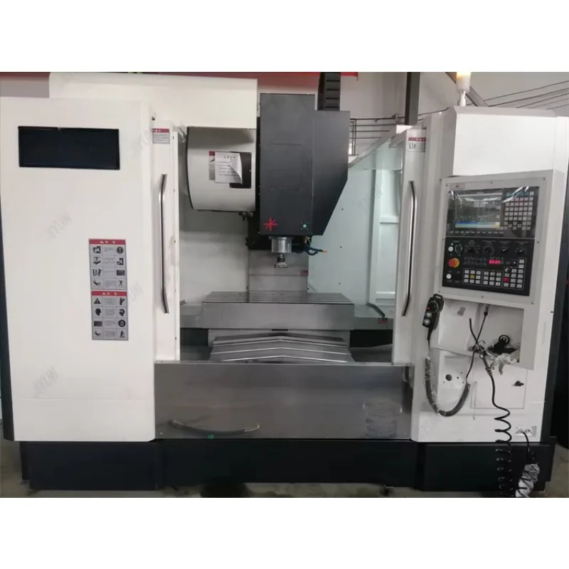 Centro de Usinagem Vertical VMC 850 960 1060 1270 com Guias Lineares, Fresadora CNC de 3, 4 e 5 Eixos - Image 10