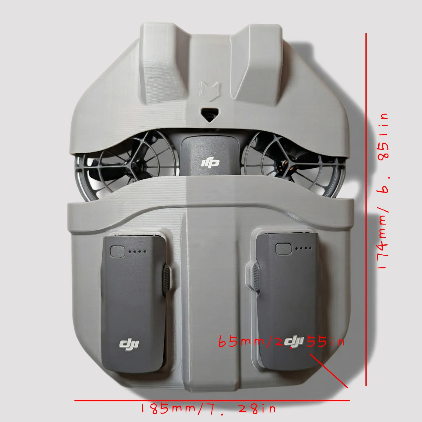 Caixa Organizadora de Acessórios para Drone DJI Neo 2, Bolsa de Viagem Portátil, Suporte para Bateria, Capa Protetora - Image 3