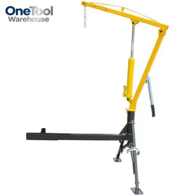 Grúa de taller plegable de 2 toneladas, venta de fábrica, grúa hidráulica manual plegable para taller, grúa para motores