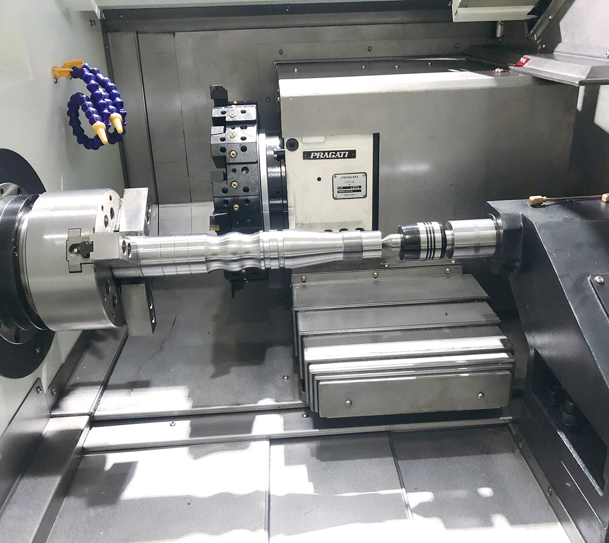 Torno Paralelo Ariow SWL8, Centro de Mecanizado CNC, Torno de Bancada Inclinada con Guías Lineales en Ejes X/Z - Image 2