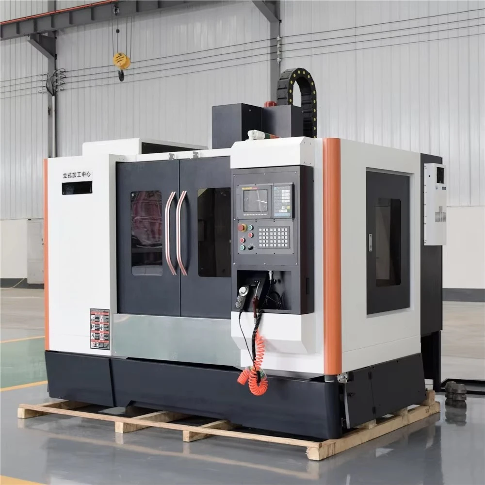 Centro de Usinagem CNC VMC640 Fresadora CNC 4 Eixos VMC650 Sistema CNC Vertical Automático Máquina de Fresagem CNC 4 Eixos - Image 3