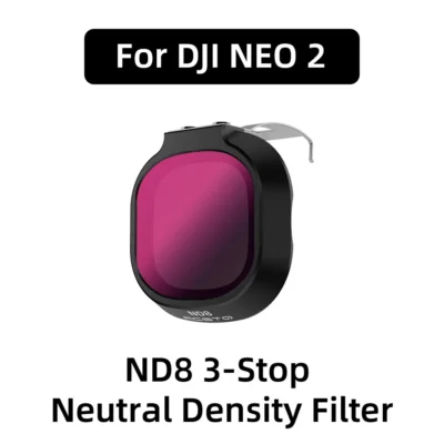 Novos Filtros de Lente de Vidro Óptico Antirreflexo CPL, Filtro UV ND8 ND16 ND32 ND64, Protetor de Lente para Acessórios de Drone DJI Neo 2