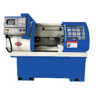 Torno CNC Automático Pequeño de Alta Precisión de 2.2KW P5 para Torneado de Aluminio, Cobre y Metal, Herramienta Profesional para Taller
