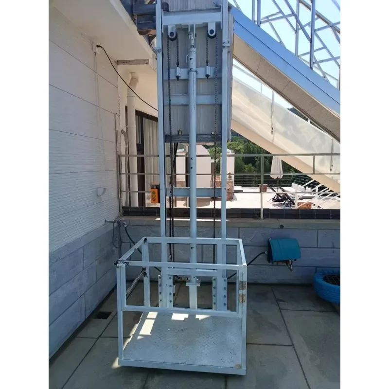 Plataforma hidráulica eléctrica personalizada del elevador de tijera de 3-15M 500kg 1Ton para el uso al aire libre interior del almacén casero - Image 3