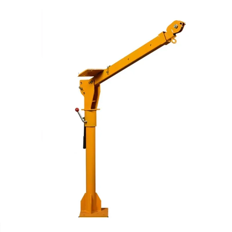 1 pièce Mini-grue montée sur véhicule 0,5 tonne, grue autoportée pour camion, palan électrique domestique 12V/24V - Image 6