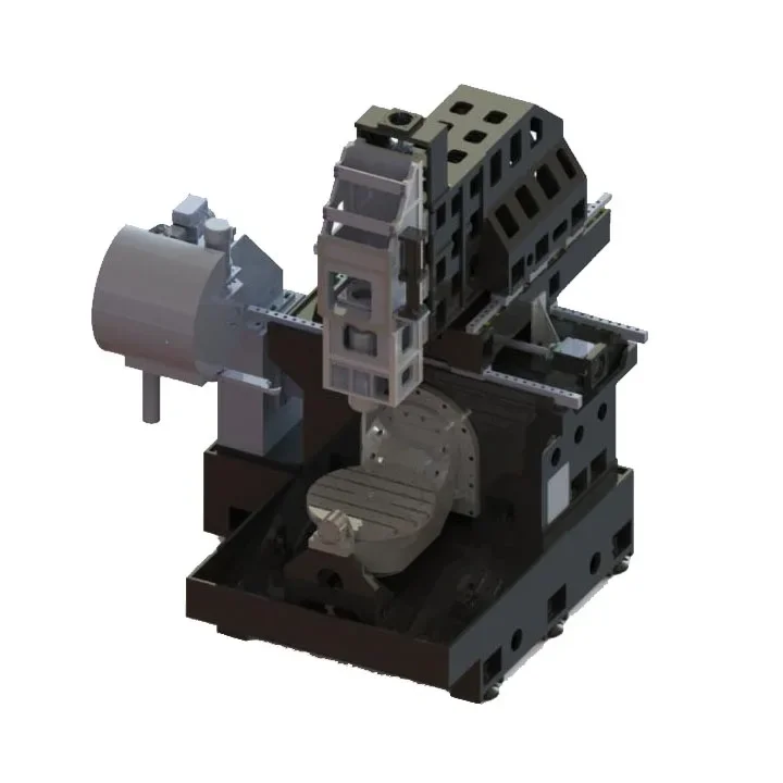 Máquina de Fresagem CNC de 5 Eixos e Novo Centro de Usinagem Vertical com Preços Competitivos