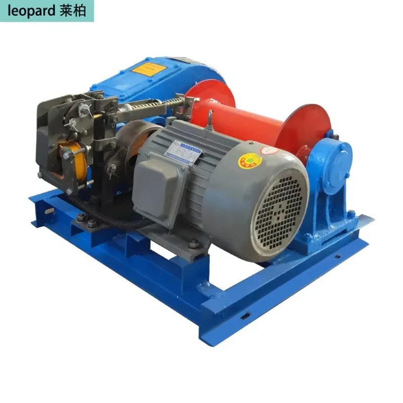 JK/JM Series 12V Electric Winch 10-ton Steel Wire Rope Industrial-grade Heavy-duty Traction Equipment with Remote Control - Image 2
