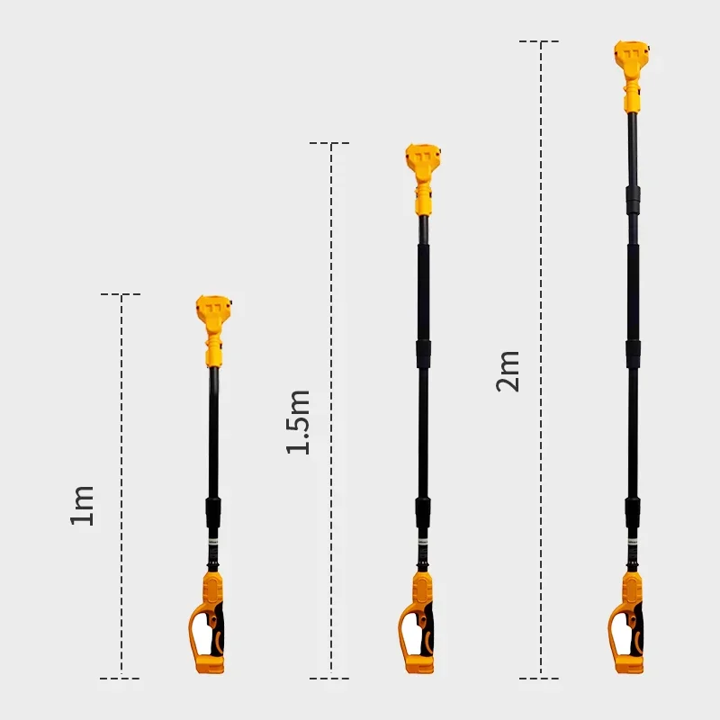 Motosierra eléctrica con poste telescópico sin escobillas de 6 pulgadas, sierra de rama alta, herramienta eléctrica de poda para jardín, Pin de batería Dewalt de 20V - Image 3