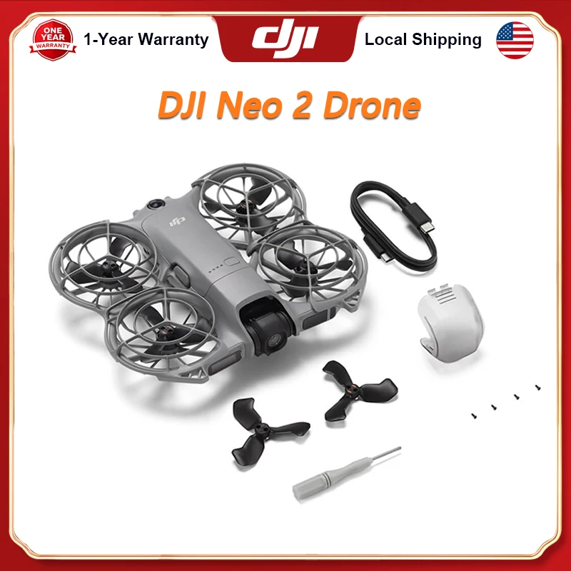 Dron DJI NEO 2 4K con Cámara, Despegue y Aterrizaje con la Palma de la Mano, Control por Gestos, Seguimiento Suave y Confiable, Dron Mini Plegable Ligero, Seguridad Total y Vuelo Flexible - Image 8