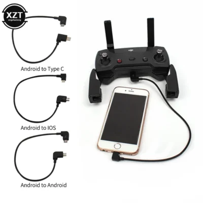 Micro-Port Cable for DJI Xiao SPARK Royal MAVIC PRO Air Drone Remote Control Data Cable Tablet Phone Adapter