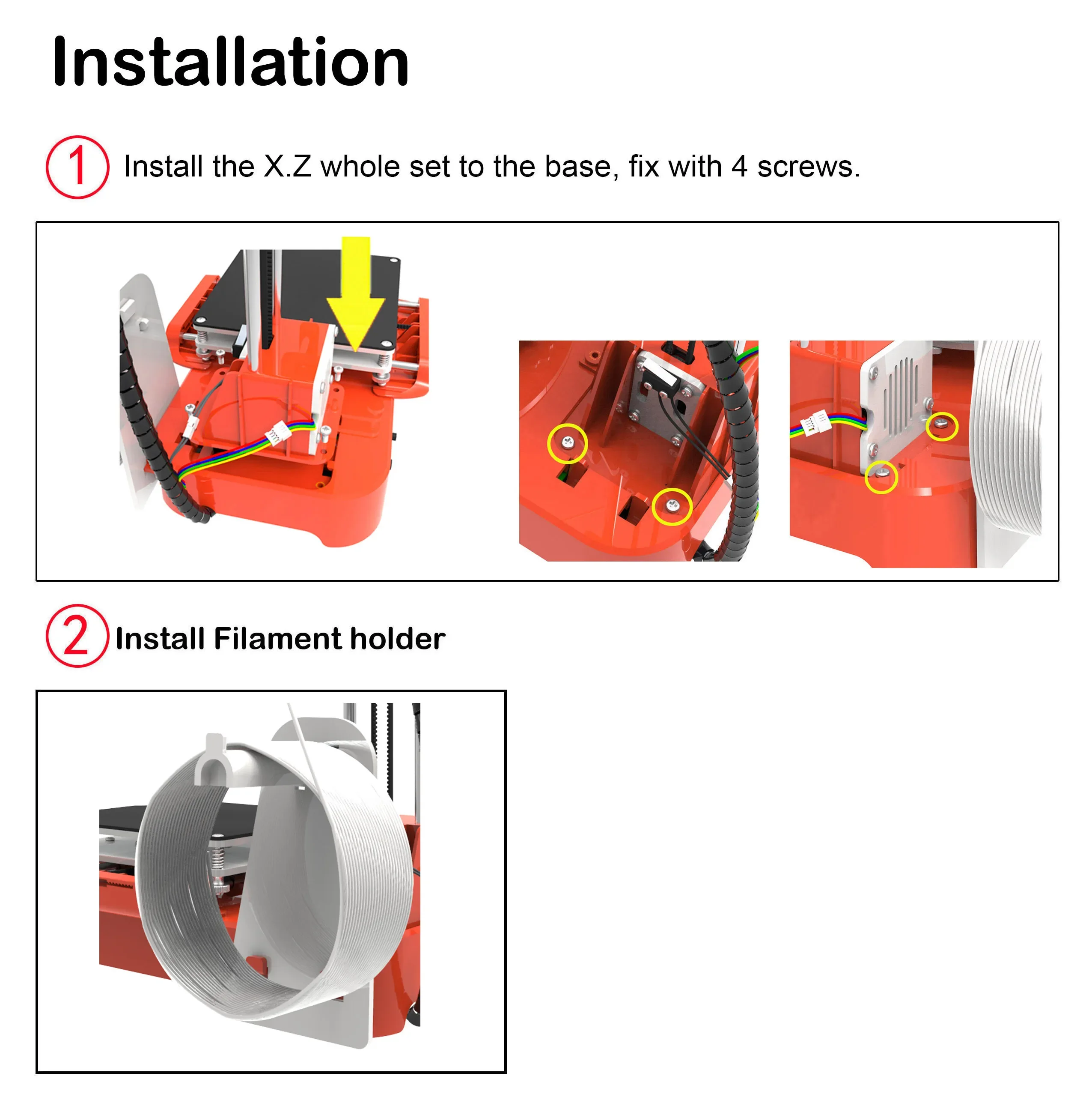 Mini impressora 3D de nível de entrada 100x100x100mm para estudantes e faça você mesmo, PLA/TPU compatível com adaptador de alimentação - Image 4