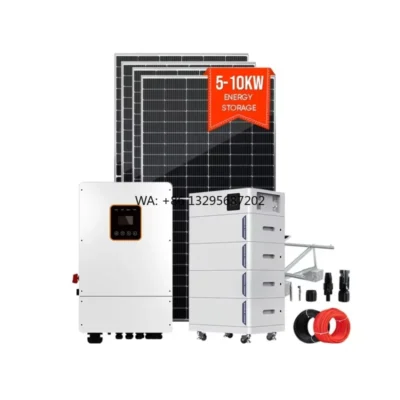 Complete Hybrid Solar Energy System Split Phase 5Kw 6kw 8000 Watts 48V on Off Grid Solar Panel System for Home