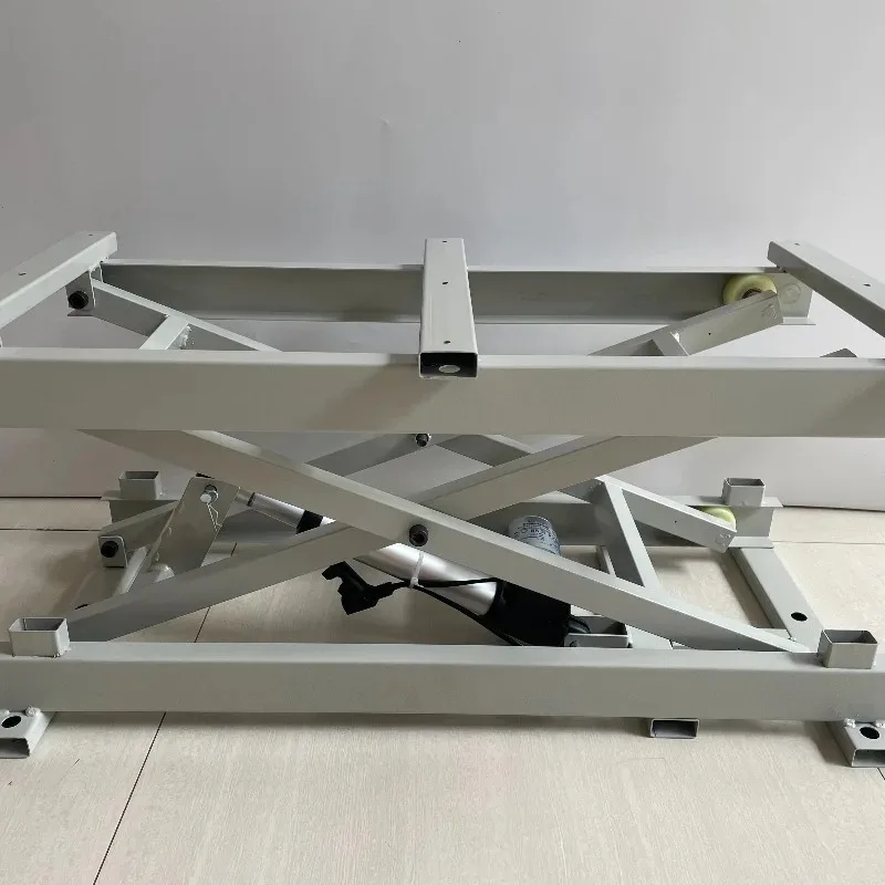 Soporte de elevación eléctrica Simple de 70/120kg, elevador de tijera, plataforma de elevación eléctrica, manipulación de almacenamiento, equipo de transporte - Image 5