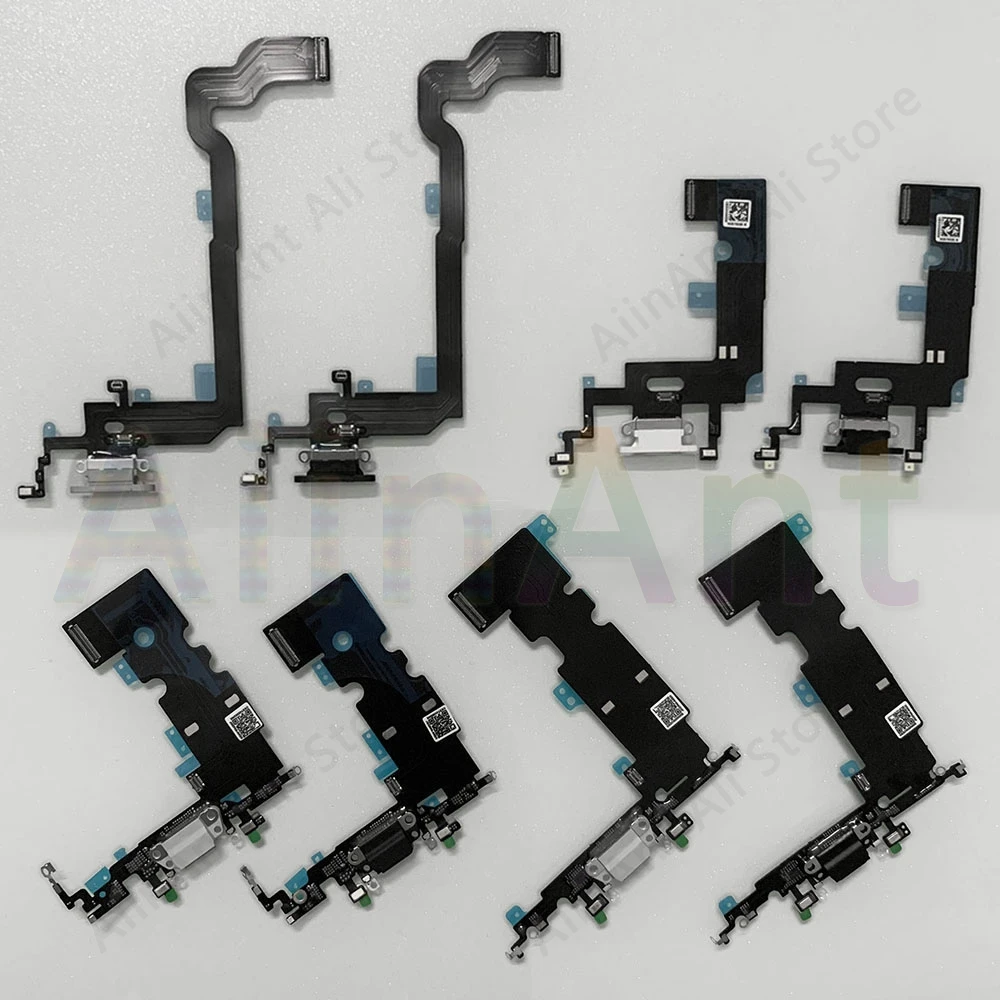 AiinAnt USB Port Charger Dock Connector Mic Charging Flex Cable For iPhone 7 8 Plus Xs Max X XR Dock Charging Flex - Image 4