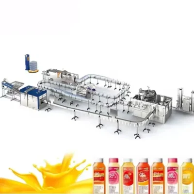 Máquina de Llenado de Jugos Aséptica Automática Personalizada de Fácil Operación, Línea de Producción de Bebidas