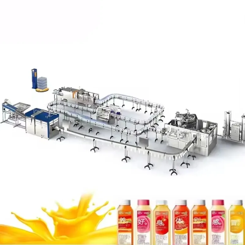 Máquina de Llenado de Jugos Aséptica Automática Personalizada de Fácil Operación, Línea de Producción de Bebidas