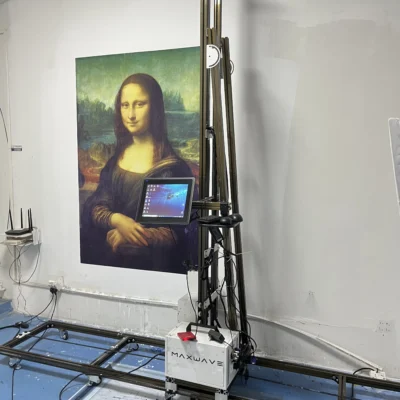 Impressora de parede vertical inteligente uv 3d, máquina de impressão jato de tinta de verniz digital, arte direta para parede interior ao ar livre grande formato