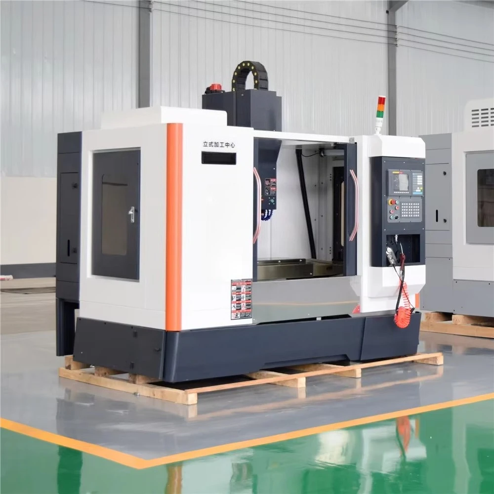 Centro de Usinagem CNC VMC640 Fresadora CNC 4 Eixos VMC650 Sistema CNC Vertical Automático Máquina de Fresagem CNC 4 Eixos - Image 9