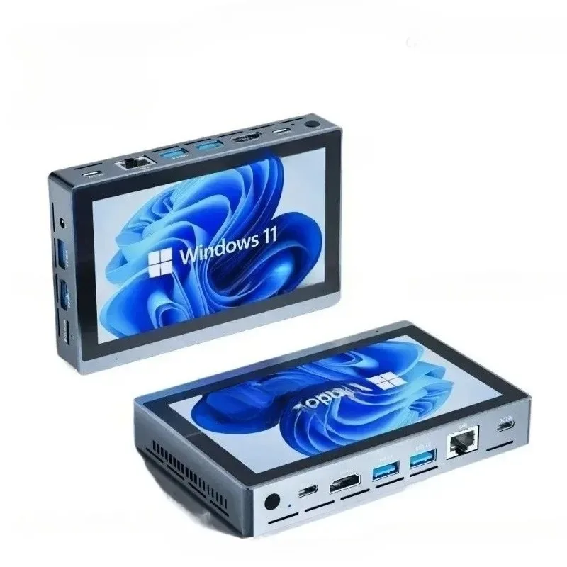 Tablet Industrial Higole 2 Pro com Windows 11, Mini PC com Tela Touchscreen de 5.5 polegadas, Computador Mini com Ventilador, Intel N5095, 16GB+256GB+WIFI - Image 2