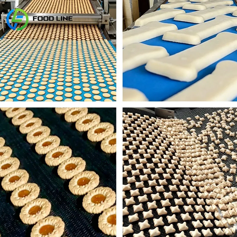 Máquina para Hacer Galletas de Alta Capacidad, Equipo Industrial para Formar y Cortar Masa de Galletas para Fábrica de Panadería, Personalizable - Image 4
