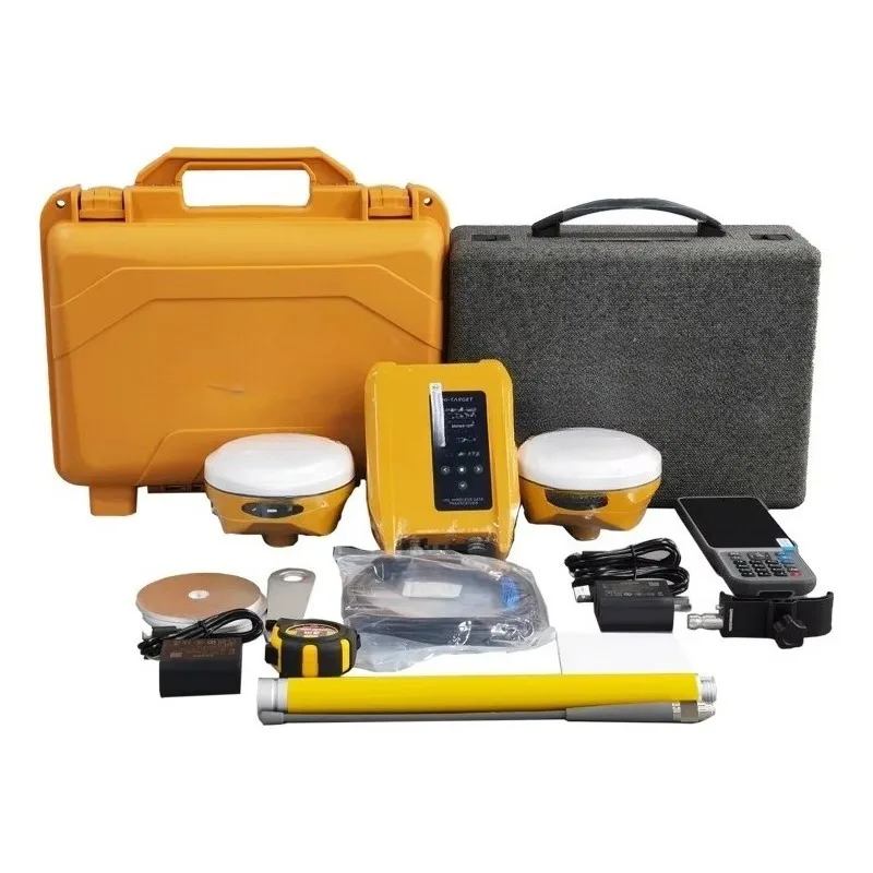 HI TARGET V300 Base Rover Gnss Rtk Dual Frequency Gnss Gps Rtk Surveying Instrument Differential Gps Rtk With Permanent Code - Image 2