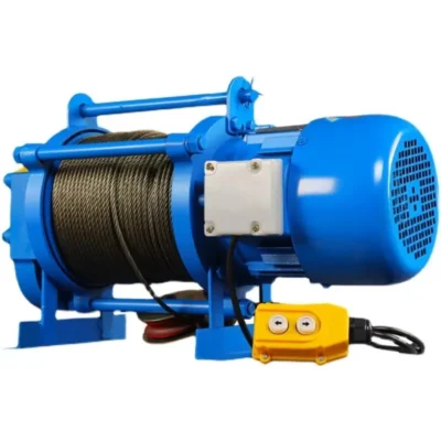 Polipasto multifuncional 220v cabrestante doméstico 1 tonelada 2T polipasto eléctrico 380v decoración de construcción grúa pequeña