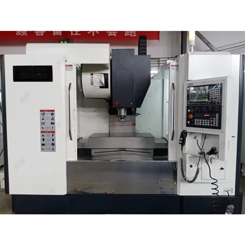 Centro de Usinagem Vertical VMC 850 960 1060 1270 com Guias Lineares, Fresadora CNC de 3, 4 e 5 Eixos - Image 4