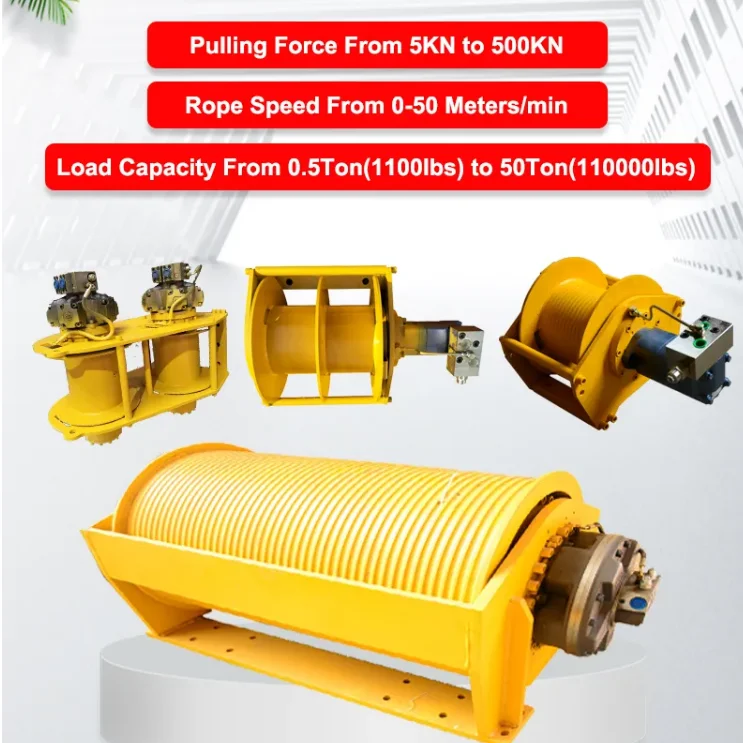 Specialized Suppliers JINJIA Brand Customizable 0.8 Ton hydraulic winch - Image 3