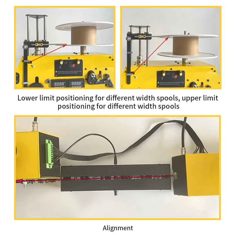 Linha Completa Extrusora bumblebee de mesa ht400, extrusora de filamento de impressão 3d, controle automático de diâmetro de fio para PLA-CF PETG-CF pa - Image 6
