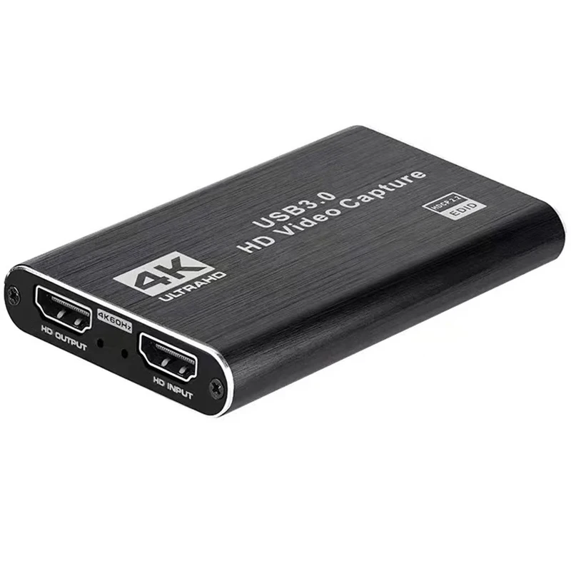 Placa de Captura de Vídeo 4K USB 3.0 HDTV 1080P 60Hz Gravador de Vídeo HD para PS4 OBS Gravação de Jogos Transmissão ao Vivo - Image 5