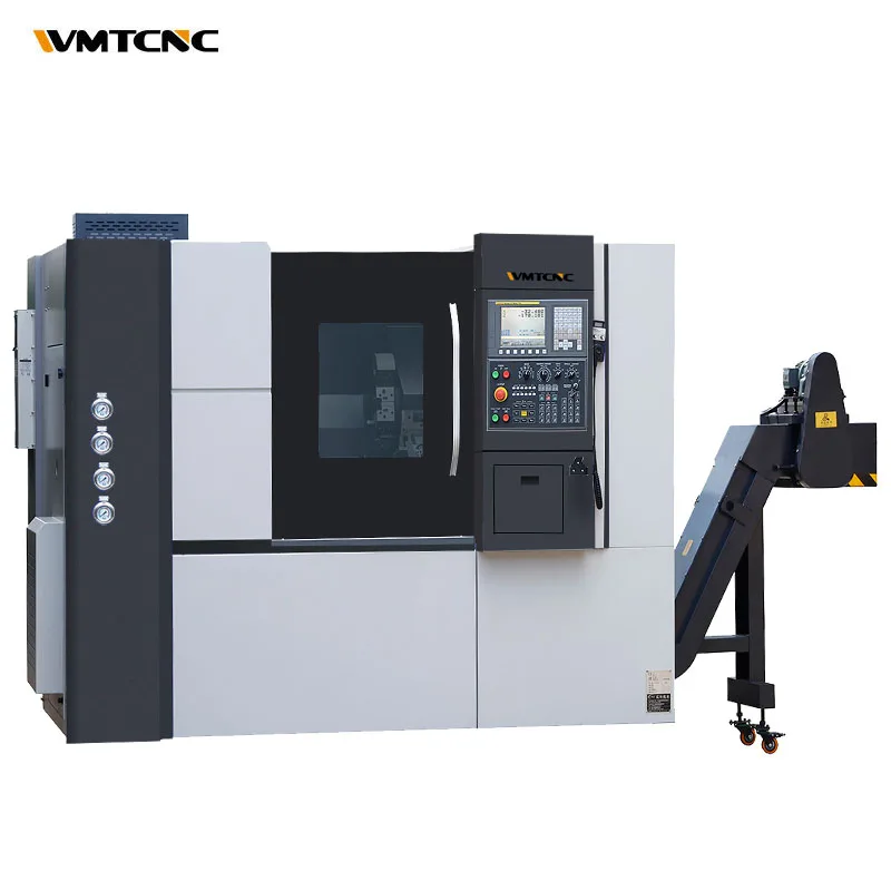 Torno Paralelo Ariow SWL8, Centro de Mecanizado CNC, Torno de Bancada Inclinada con Guías Lineales en Ejes X/Z - Image 3