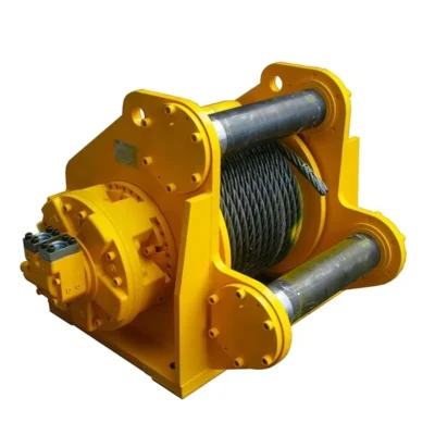 Hydraulic free fall winch Construction winch