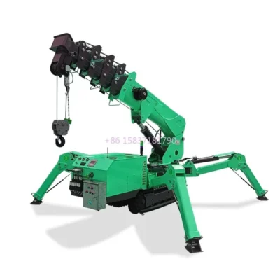 Nueva Grúa Araña Personalizable de 8 Toneladas WT-5.0, Grúa Araña de 1.5T y 3T con Brazo Giratorio y Altura de Elevación Opcional