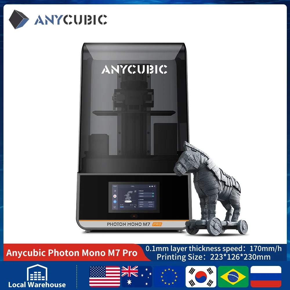 ANYCUBIC DLP SLA LCD Resin 3D Printer Photon Mono 4, Photon Mono M7, M5s Pro,M7 Pro, Photon P1, Wash and Cure 3 Plus, Max - Image 2