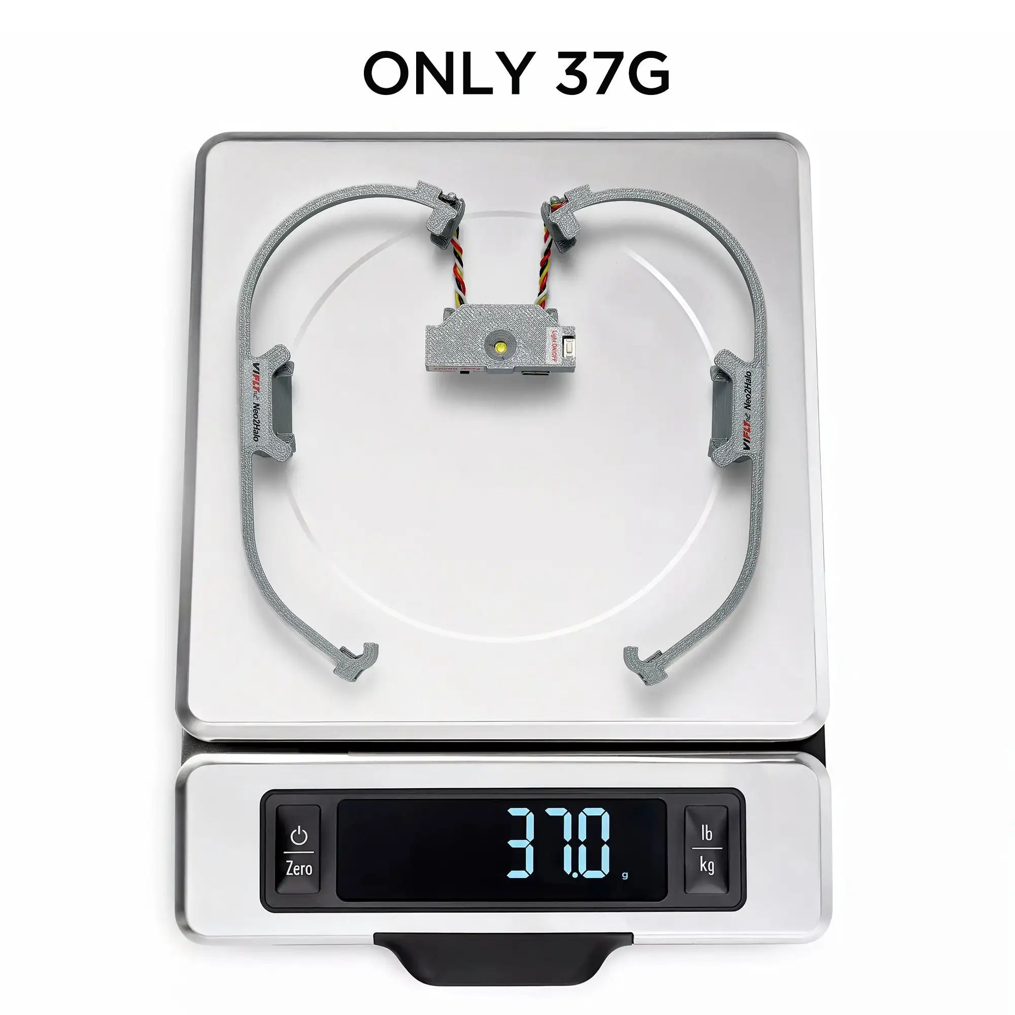 Fita de Luz LED VIFLY Neo2halo para Drone DJI Neo 2 - 80 LEDs, Recarregável via USB-C - Image 10