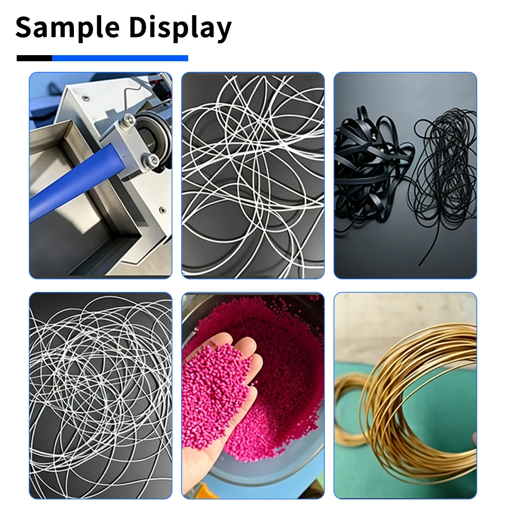 Extrusora de Plástico de un Solo Tornillo, 500-1000g por hora, 110V/220V, Equipo de Laboratorio para Producción de Filamento 3D Reciclado, para Uso Doméstico y DIY - Image 2