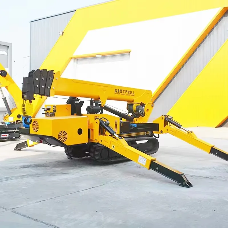 Minigrúa Araña Plegable de 2 Toneladas, con Brazo Telescópico Hidráulico, Control Remoto, Portátil, con Certificación CE, para Vidrio y Uso Doméstico - Image 6