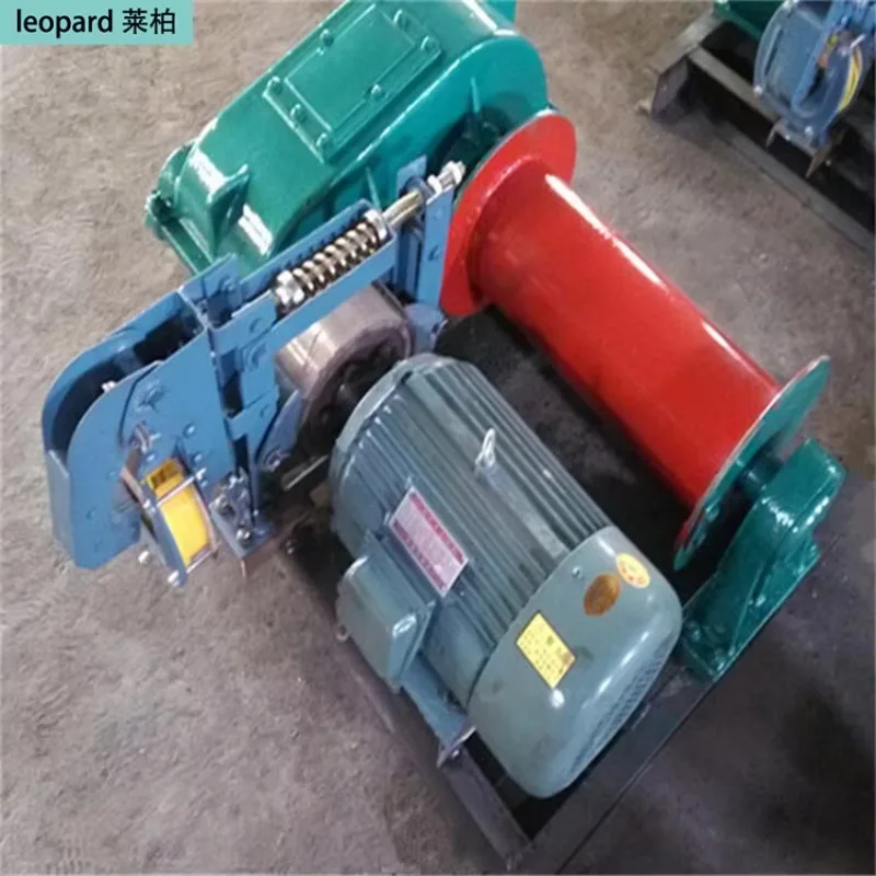 JK/JM Series 12V Electric Winch 10-ton Steel Wire Rope Industrial-grade Heavy-duty Traction Equipment with Remote Control - Image 5