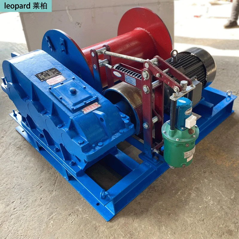 JK/JM Series 12V Electric Winch 10-ton Steel Wire Rope Industrial-grade Heavy-duty Traction Equipment with Remote Control - Image 3