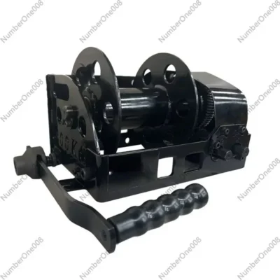 For Large manual self-locking two-speed winch 5 tons 10 tons lifting traction positioning heavy manual two-speed turbine winch