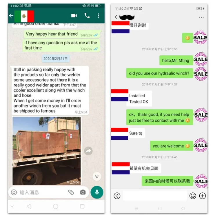 Specialized Suppliers JINJIA Brand Customizable 0.8 Ton hydraulic winch - Image 6