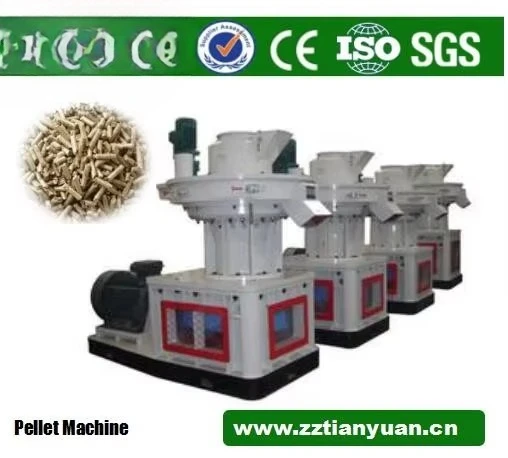 Pelotas de madeira, máquinas de pellets de madeira com certificação CE, boa máquina de alta capacidade para fazer - Image 3