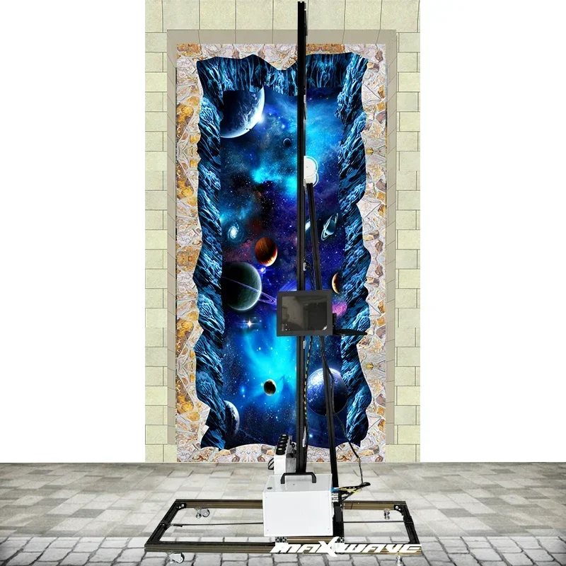 Vidro grande formato ponto nova condição eco borracha digital 2023 premium pintura 3d industrial para preço comercial impressora de papel de parede - Image 5