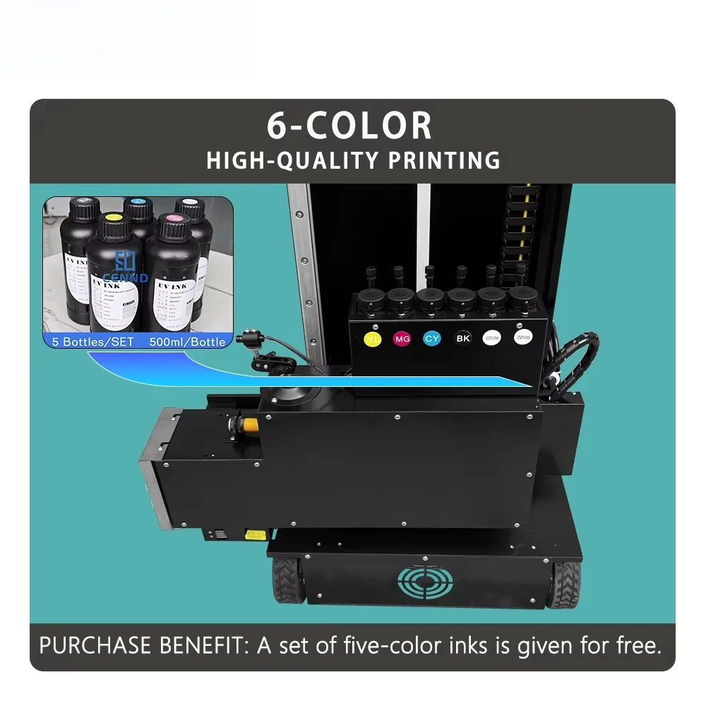 Impressora de Parede 3D com Rodas LC-A2, Equipamento Grande, Robô de Pintura Vertical, Pintura Automática de Paisagens - Image 3