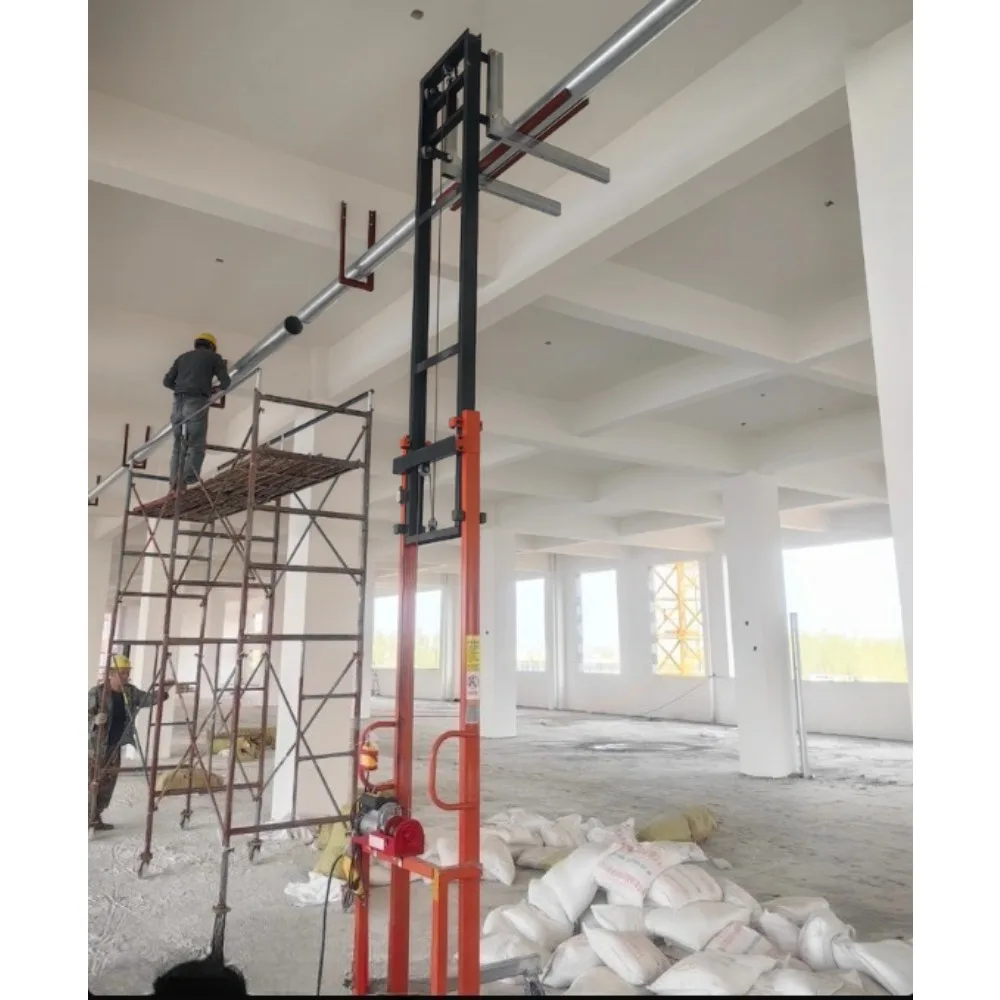 Plataforma de elevación eléctrica para instalación de conductos de ventilación, elevación de conductos contra incendios, plataforma de elevación de aire acondicionado de 220V - Image 3