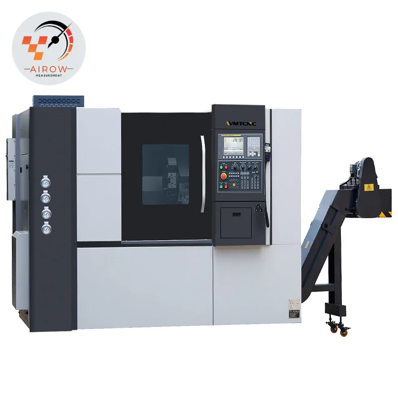 Torno Paralelo Ariow SWL8, Centro de Mecanizado CNC, Torno de Bancada Inclinada con Guías Lineales en Ejes X/Z