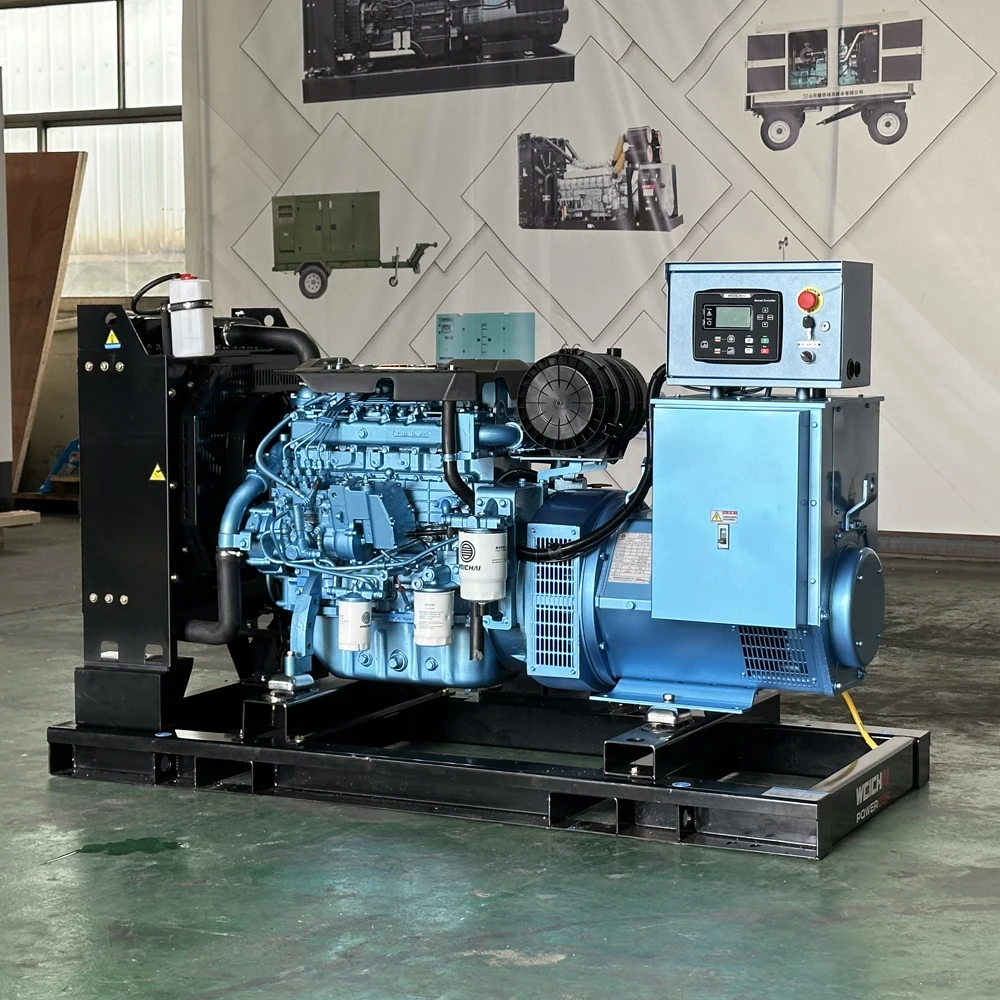 Generador Portátil de Gasolina de 10 kVA y 8 kW con Ruedas y Asa para Obras de Construcción