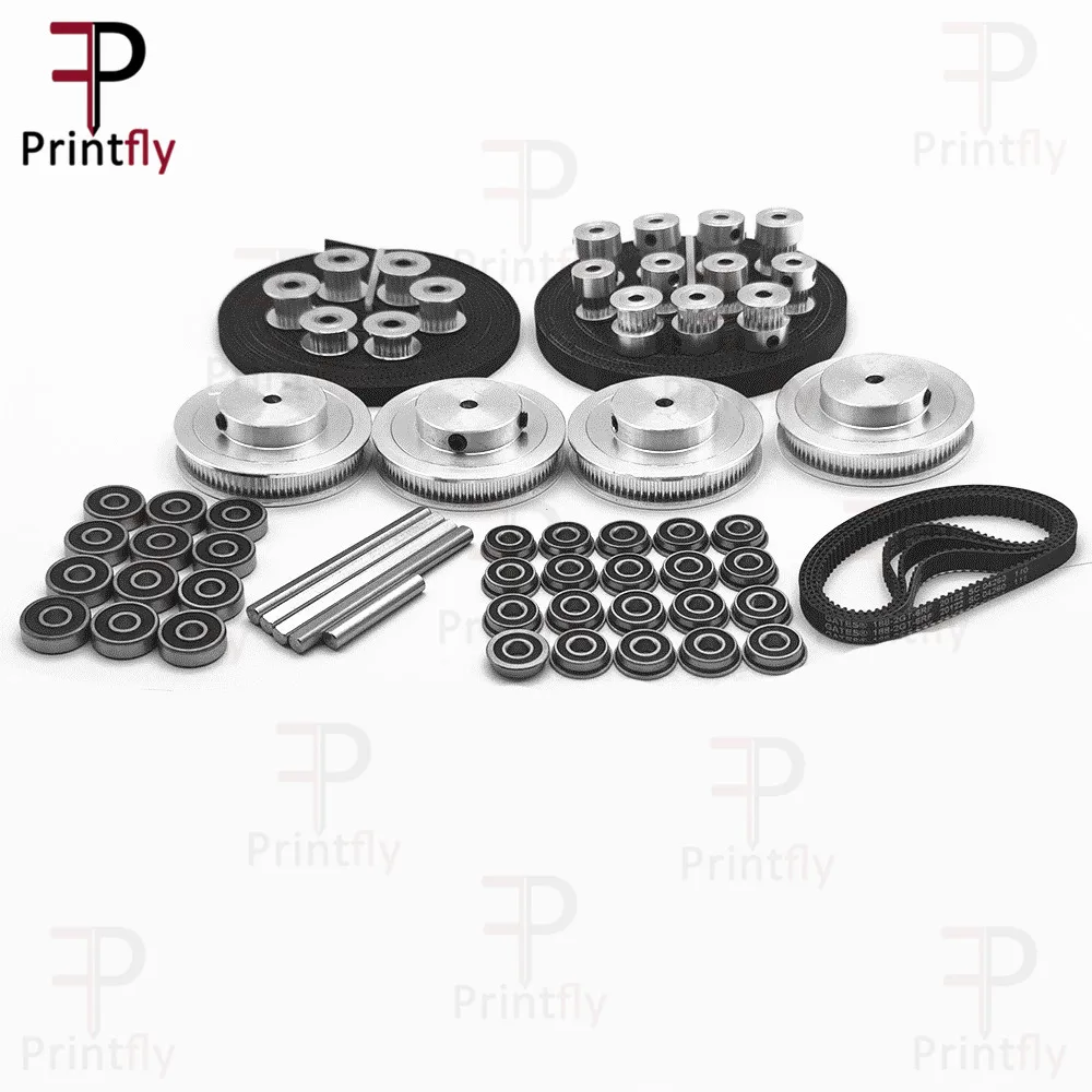 VORON 2.4 Set Motion Parts 2GT Timing Belt 2GT 16T 80T 20T Tooth Pulley 188-2GT Shaft Bearing 625 F695 2RS - Image 5