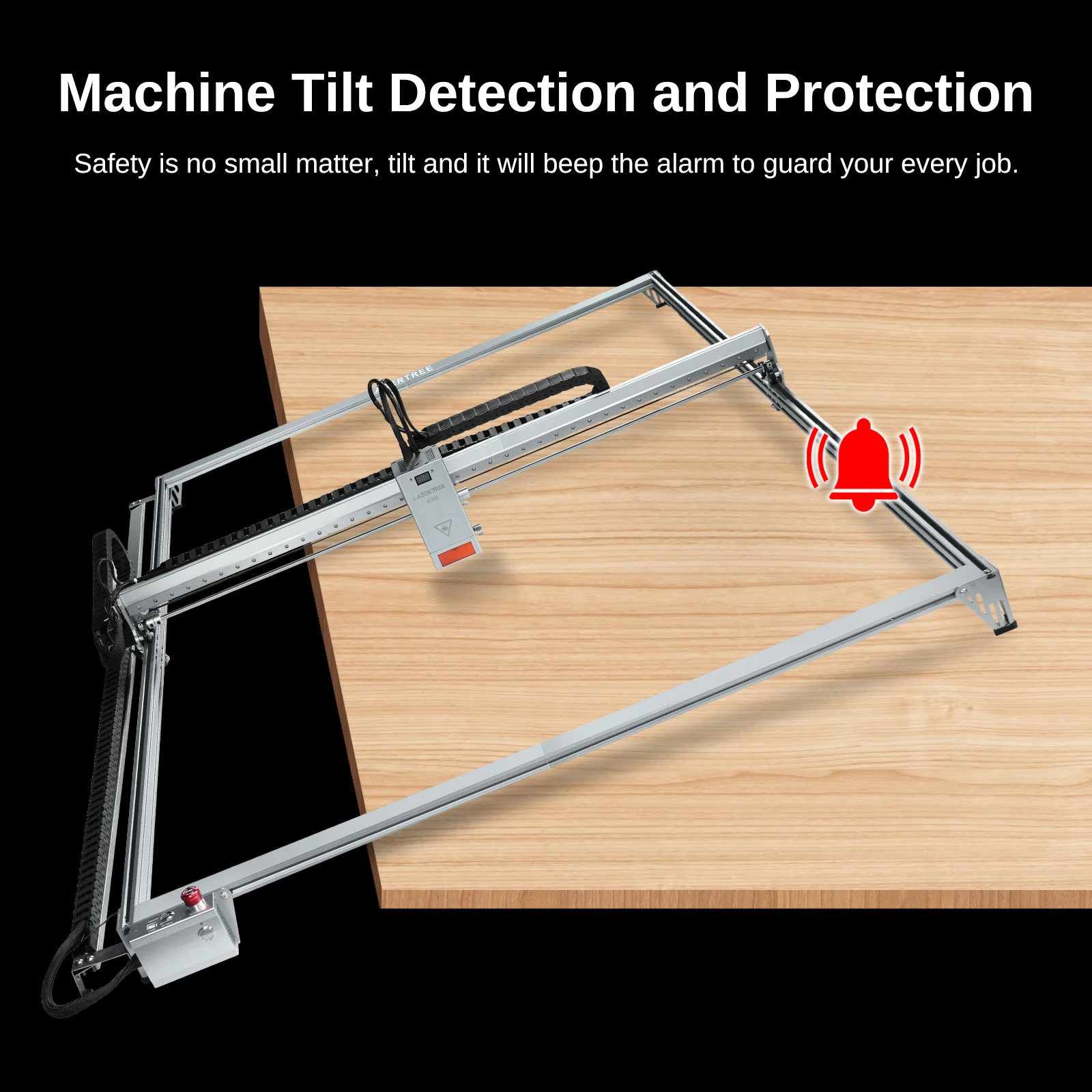 LASER TREE Large Working Area 1000x1500mm 60W Laser Engraver Cutting Machine for Wood Acrylic MDF Woodworking DIY Tools - Image 4